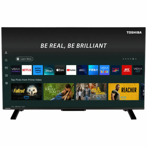Smart TV Toshiba 40QV2F63DG Full HD 40’’ LED HDR HDR10+ D-LED HDR10 DVB-T2 400 Hz PQI QLED - Електроника