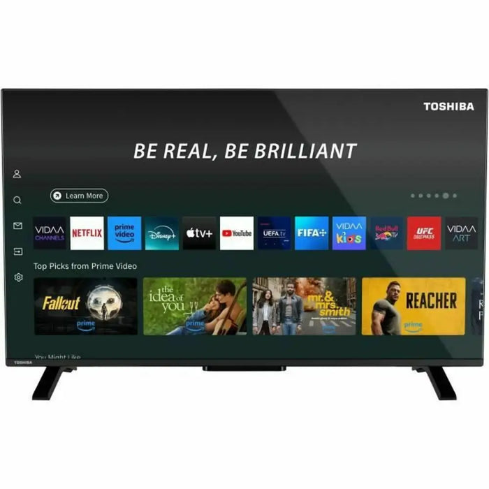 Smart TV Toshiba 40QV2F63DG Full HD 40’’ LED HDR HDR10+ D-LED HDR10 DVB-T2 400 Hz PQI QLED - Електроника