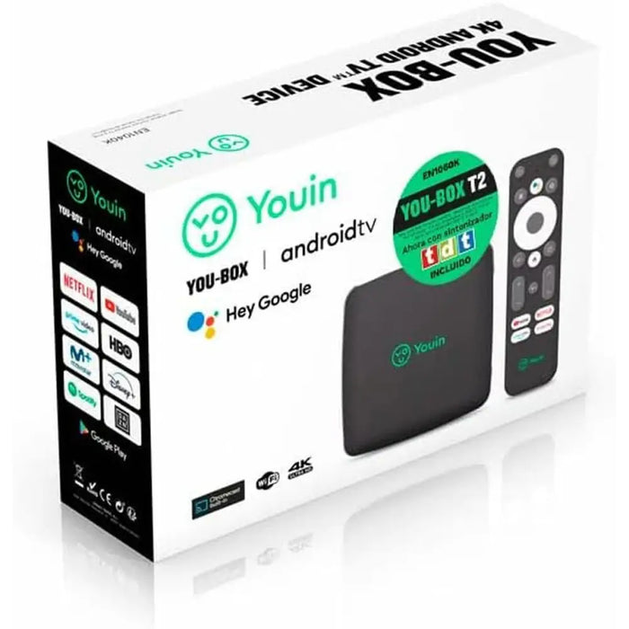Smart TV Youin EN1060K 4K Ultra HD - Електроника Телевизори<<<Компютри| Електроника<<<BigBuy&&&Телевизори и смарт