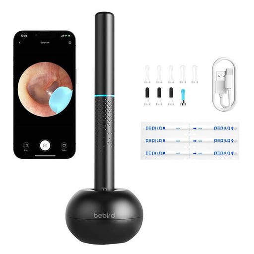 Smart Visual Ear-Clean Rod Bebird M9 S (black) - Otoscopes<<<Health and beauty<<<InnproXML