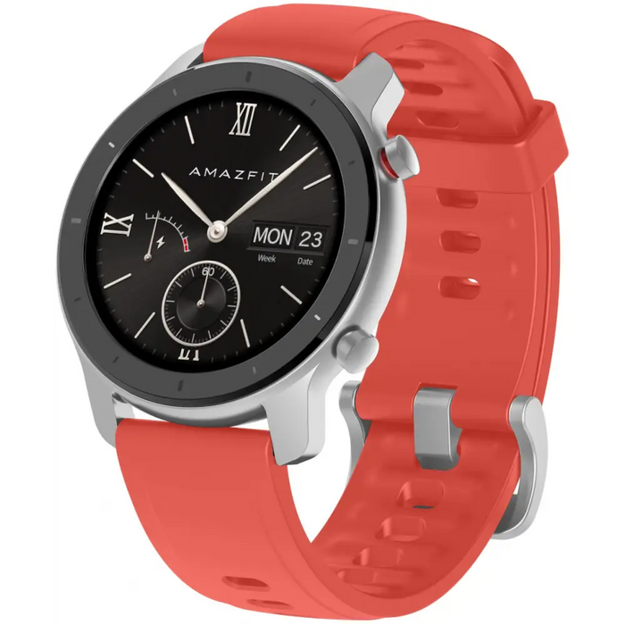 Smart watch AMAZFIT GTR 42mm Red - Смарт часовници<<<Смарт устройства<<<TechMart