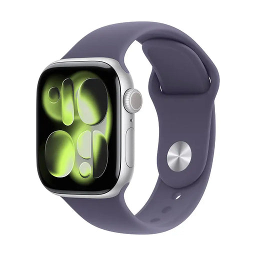 Smart Watch Apple Watch 11 42mm Silver/Purple Band M/L meu74 - Смарт часовници<<<Телефони и Таблети<<<ZoraSite&&&Смарт