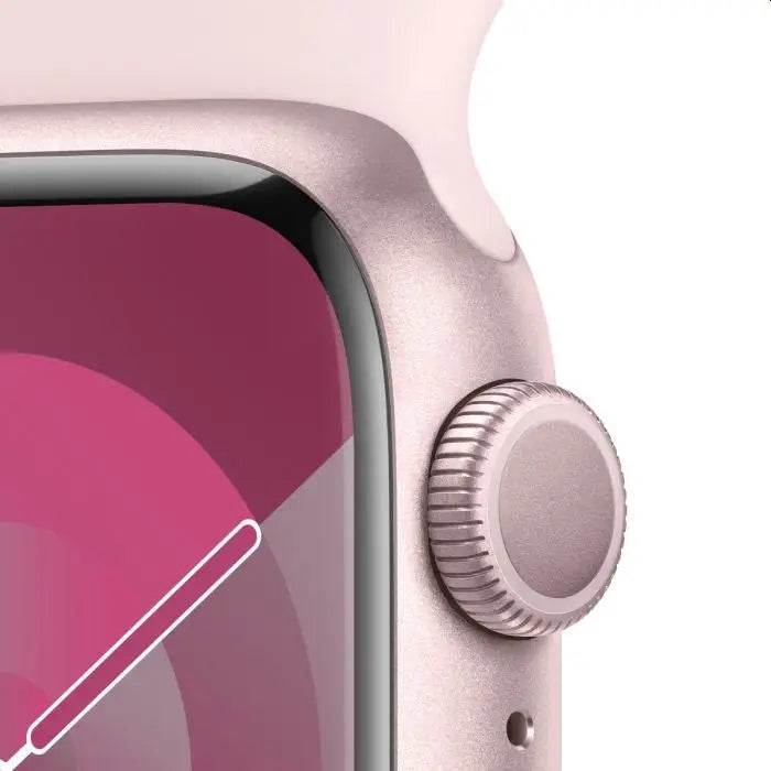 Smart watch Apple Watch Series 9 GPS 41 mm S/M Aluminum Pink - MR933QC/A - Смарт часовници<<<Смартфони и