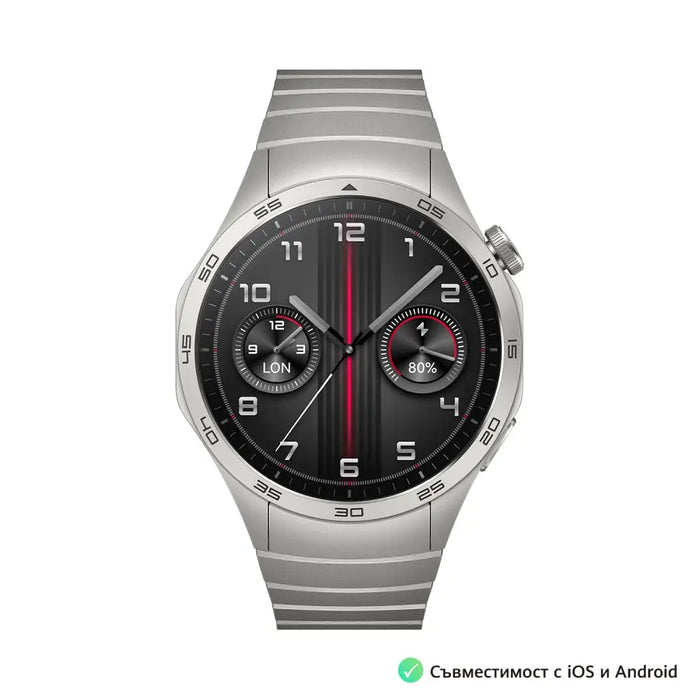 Smart watch Huawei GT4 Phoinix-B19M Silver - Watches<<<HUAWEI Mobile Phones<<<HUAWEI<<<PolyComp&&&Смарт