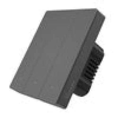 Smart WiFi wall switch SONOFF M5-3C-80 (3-channel for frame graphite) - Switches<<<Control devices<<<Smart