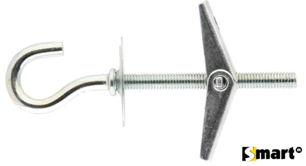 METAL DOwel WITH HOOK 2 PCS SMART