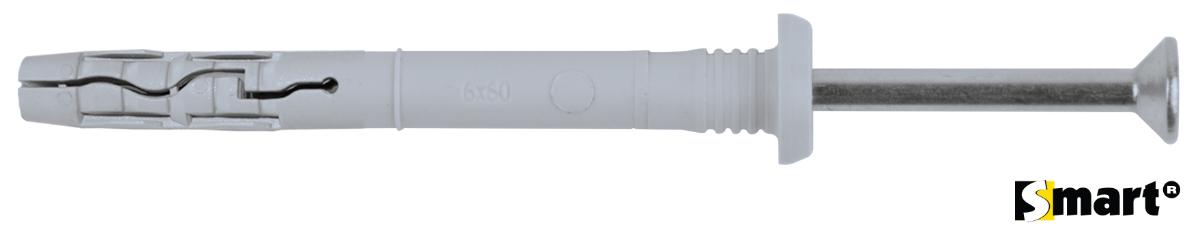 DOWEL NAIL NL SPLITTER 6X40MM 100PCS. WBOX