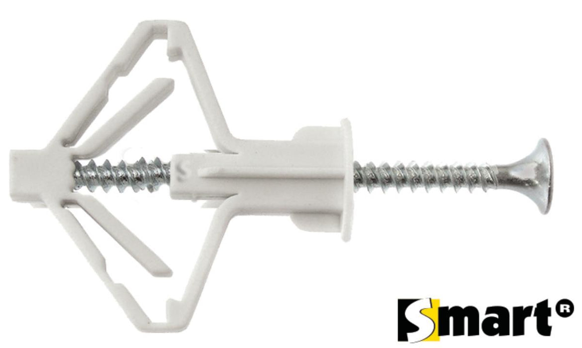 DOWEL FOR PLASTERBOARD WITH BUTTERFLY SCREW 5 PCS SMART