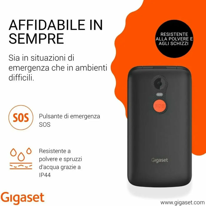 Smartphone Gigaset S30853-H1231-R101 2,8’’ 32 MB RAM Black - Електроника Телефони и таблети<<<Компютри|