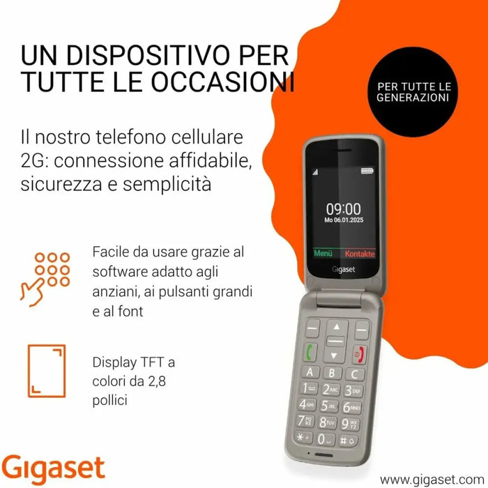 Smartphone Gigaset S30853-H1231-R102 2,8’’ Grey - Електроника Телефони и таблети<<<Компютри|