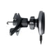 Smartphone holder with wireless charger SBS TESUPMAGWIR15W for air vent compatible with MagSafe - black - Cell phone