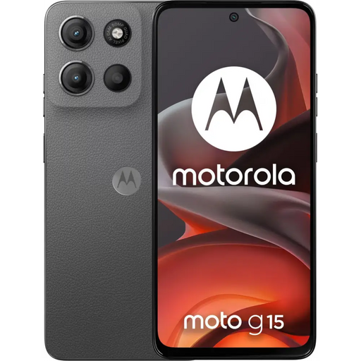 Smartphone Motorola Moto G15 Power 8/256GB Gravity Grey - Смартфони<<<Телефони и таблети<<<TechMart&&&Мобилни