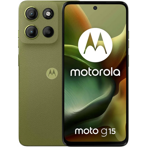 Smartphone Motorola Moto G15 Power 8/256GB Iguana Green - Смартфони<<<Телефони и таблети<<<TechMart&&&Мобилни