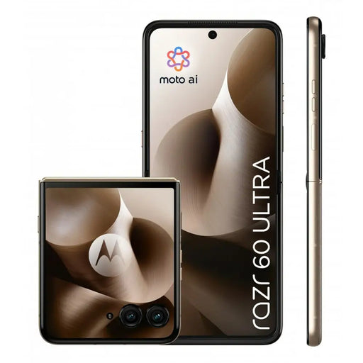 Smartphone Motorola razr 60 ultra Qualcomm Snapdragon 8 Elite 16 GB RAM 512 GB Wood - Мобилни телефони<<<Електроника
