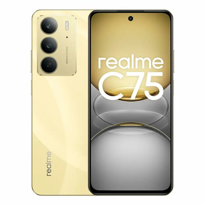 Smartphone Realme C75 8-128 GD Octa Core 8 GB RAM 128 GB Gold 6,72’’ - Електроника Телефони и таблети<<<Компютри|