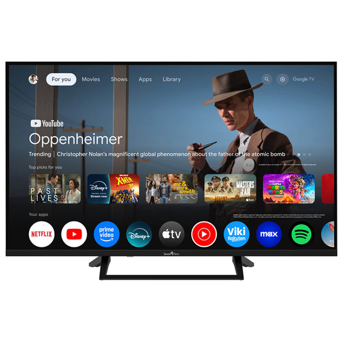 TV SMARTTECH 40QG01V QLED SMART TV, GOOGLE TV, 40.0 ", 101.0 cm
