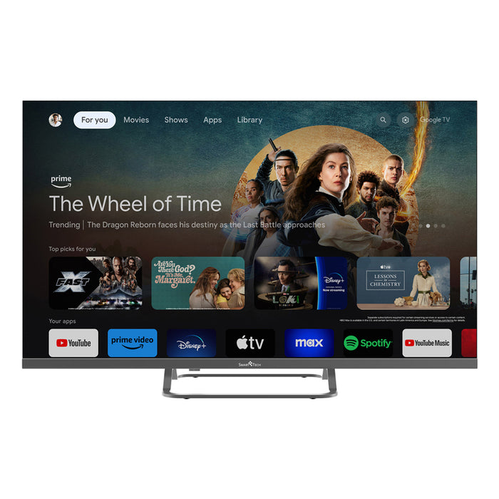 TV SMARTTECH 32QG01V QLED SMART TV, GOOGLE TV, 32.0 ", 80.0 cm