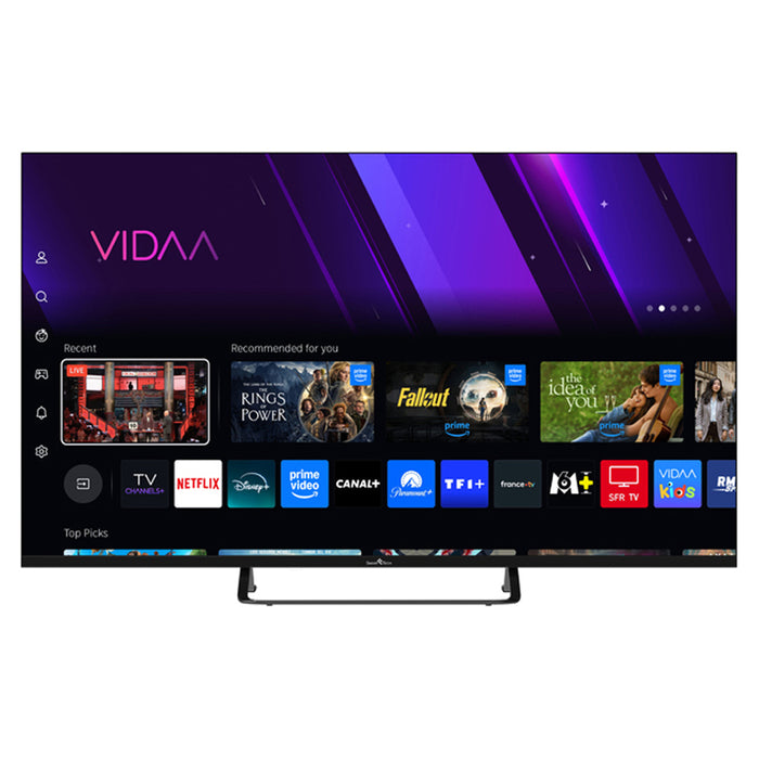 TV SMARTTECH 43UV02V3 4K Ultra HD LED SMART TV, VIDAA, 43.0 ", 109.0 cm