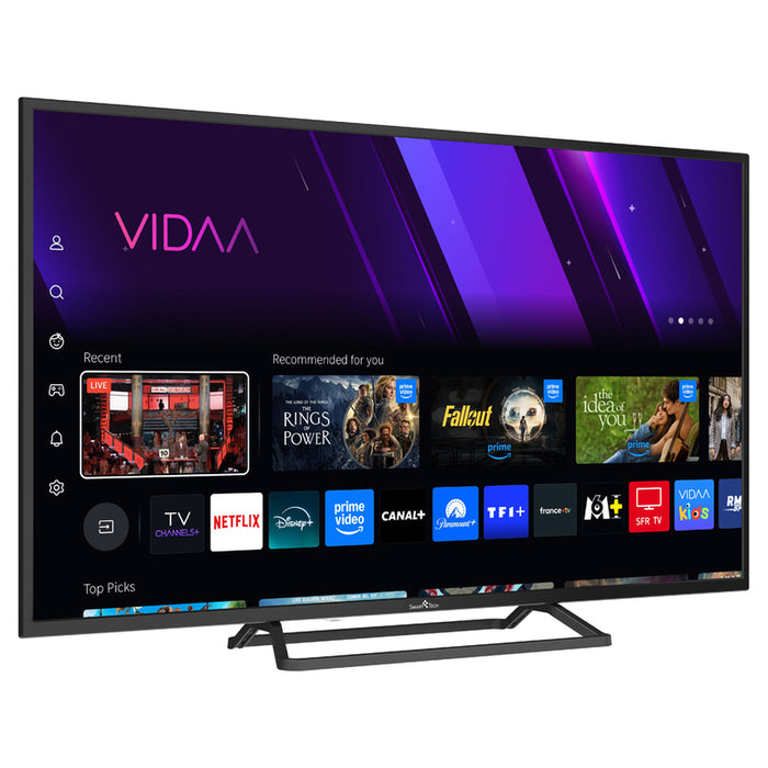 TV SMARTTECH 43FV02T3 LED SMART TV, VIDAA, 43.0 ", 108.0 cm