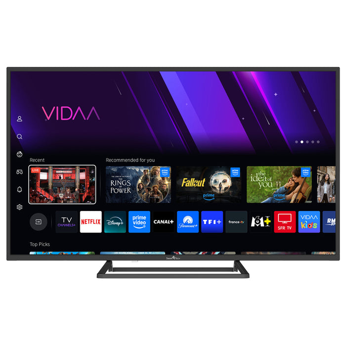 TV SMARTTECH 43FV02T3 LED SMART TV, VIDAA, 43.0 ", 108.0 cm