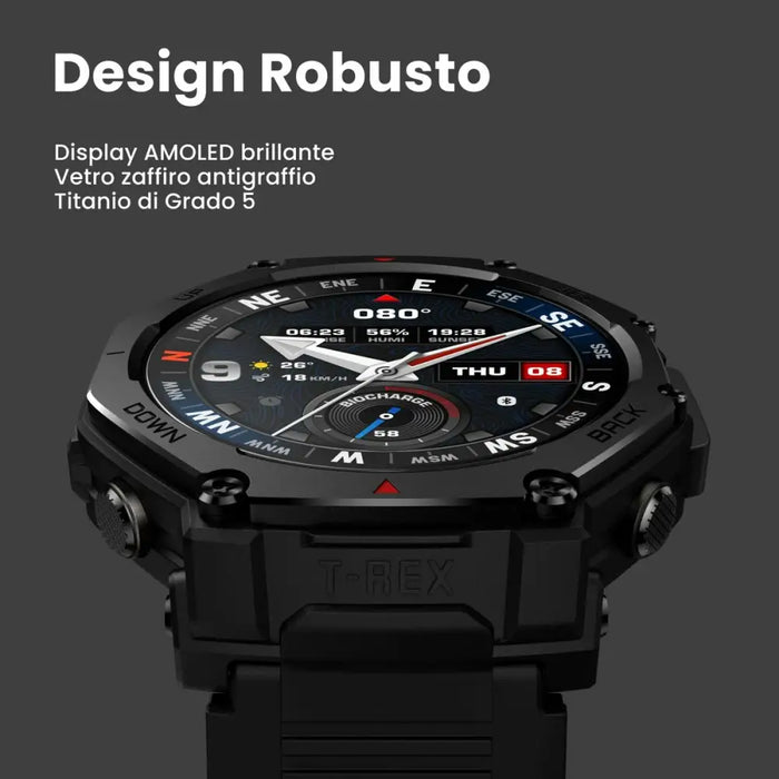 Smartwatch Amazfit W2443EU1N Black 1,5’’ - Електроника Телефони и таблети<<<Компютри|