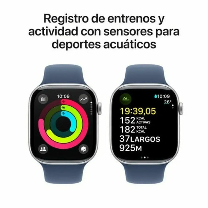 Smartwatch Apple MWY13QL/A Silver 1,96’’ 46 mm - Електроника Телефони и таблети<<<Компютри|