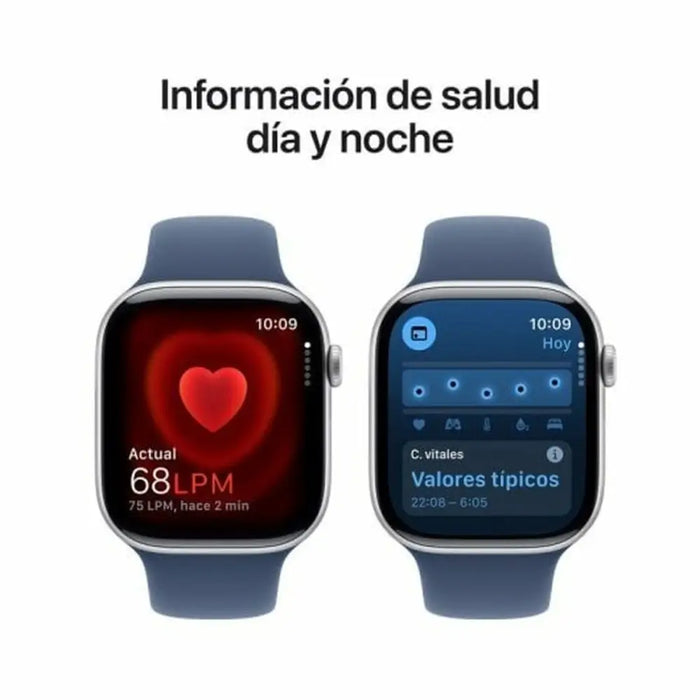 Smartwatch Apple Series 10 Blue Silver 46 mm - Електроника Телефони и таблети<<<Компютри|