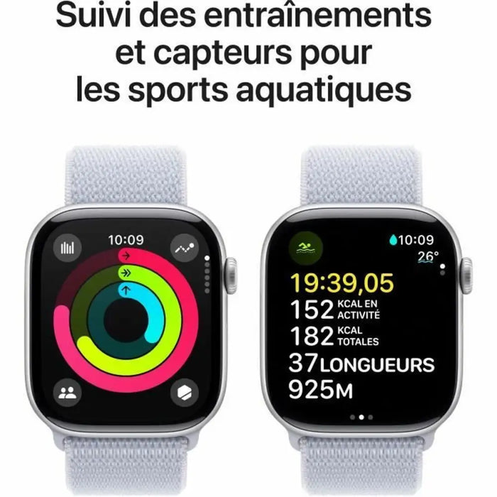 Smartwatch Apple Series 10 GPS Silver 1,96’’ 46 mm - Електроника Телефони и таблети<<<Компютри|
