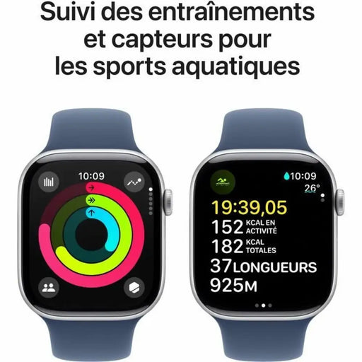 Smartwatch Apple Watch Series 10 Blue Silver 46 mm - Електроника Телефони и таблети<<<Компютри|