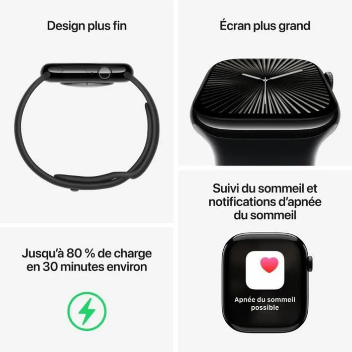 Smartwatch Apple Watch Series 10 Blue Silver - Електроника Телефони и таблети<<<Компютри|
