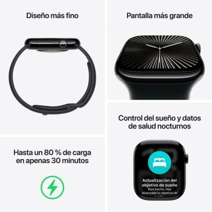 Smartwatch Apple Watch Series 10 Blue Silver - Електроника Телефони и таблети<<<Компютри|