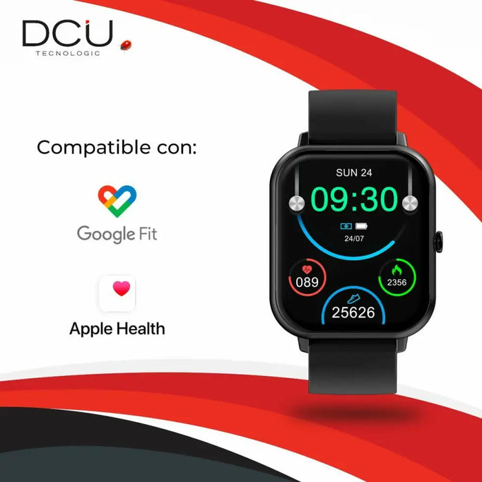 Smartwatch DCU CURVED GLASS PRO 1,83’’ Black - Електроника Телефони и таблети<<<Компютри|