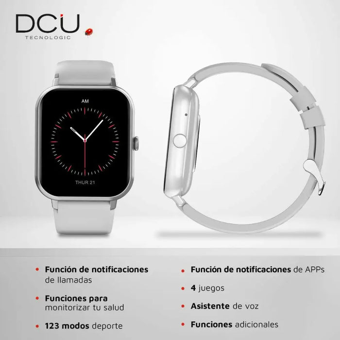 Smartwatch DCU CURVED GLASS PRO 1,83’’ Grey - Електроника Телефони и таблети<<<Компютри|