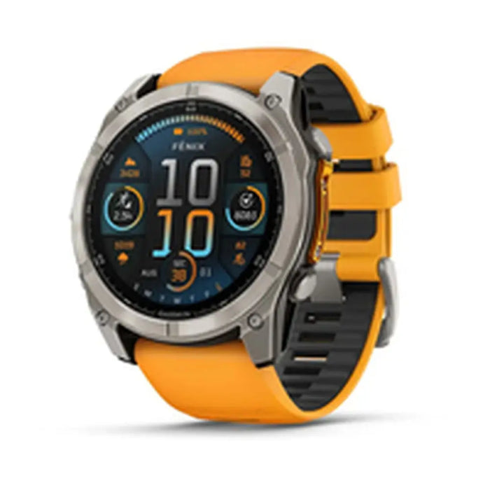 Smartwatch GARMIN 010-02905-11 Black Orange Titanium 1,4’’ 51 mm Ø 50 mm - Smartwatches<<<Електроника Телефони и