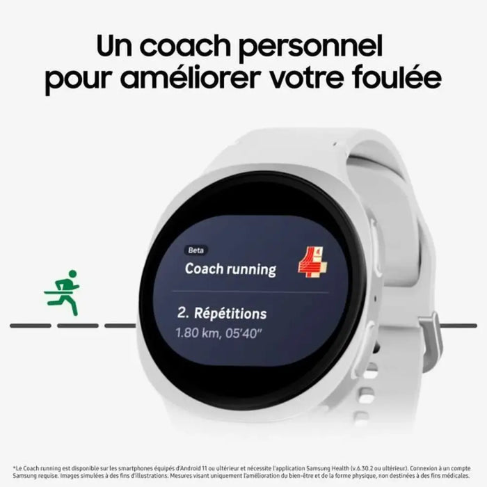 Smartwatch Samsung Watch8 White Silver 1,3’’ 40 mm - Електроника Телефони и таблети<<<Компютри|