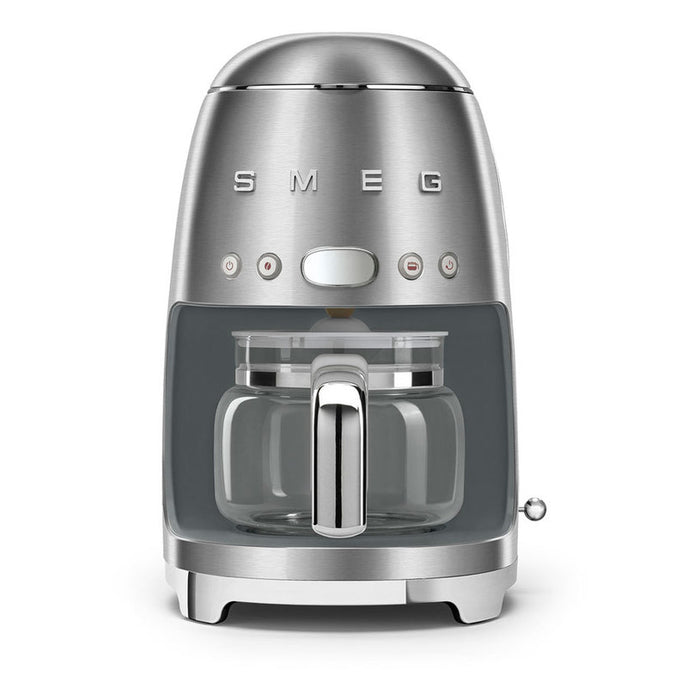 Coffee machine SMEG 50'S STYLE DCF02SSEU INOX GRAY, TIMER, 1050.00 W