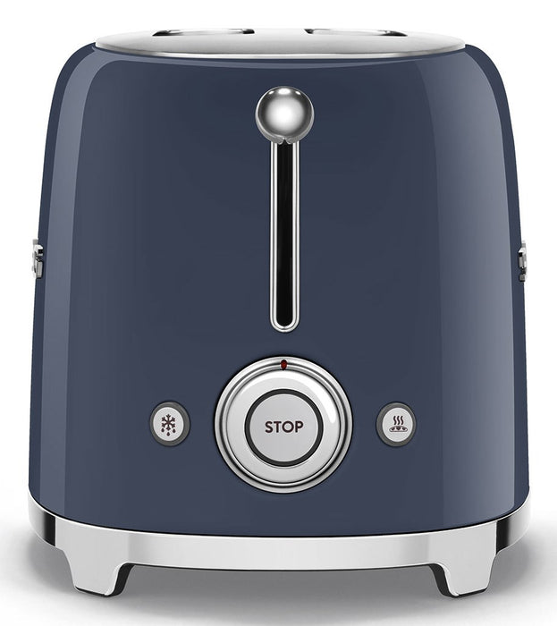 Smeg TSF01NBEU toaster 6 2 slice(s) 950 W Blue, Chrome