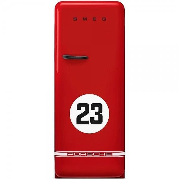 Fridge-freezer SMEG FAB28RDP9176, 270 l, C, Static, Red