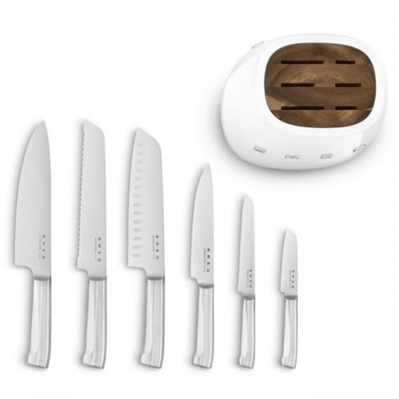 Knife set SMEG KBSF02WH