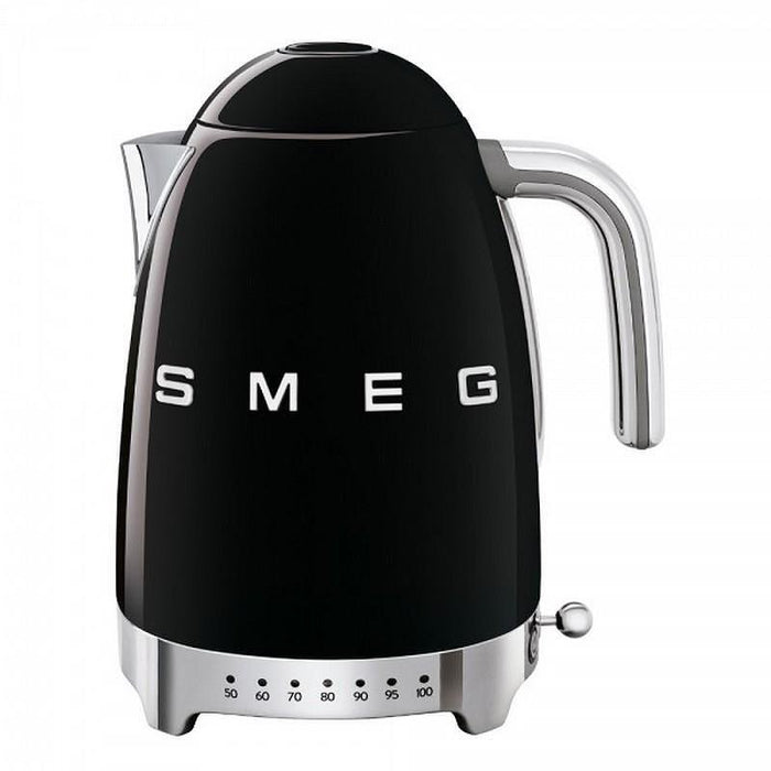 Electric kettle SMEG KLF04BLEU, 2400 W, 1.7 L, Black