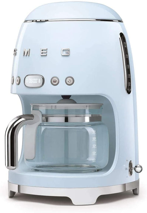 Coffee machine SMEG 50'S STYLE DCF02PBEU BLUE, TIMER, 1050.00 W