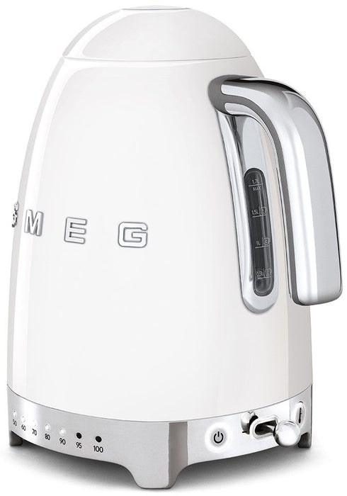Electric kettle SMEG KLF04WHEU, 2400 W, 1.7 L, White