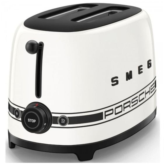 Toaster SMEG TSF01PCWEU, 2 slices, 950 W, Porsche Carrara White