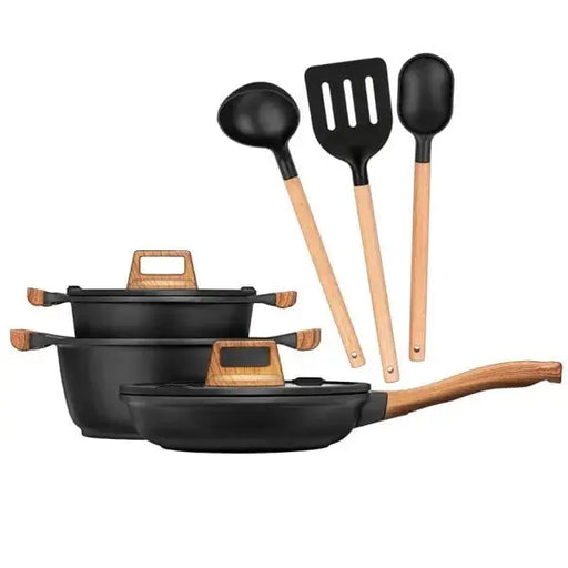 Smile MGK-23 8-piece cookware set with accessories - Non-electric pots / pansAGD-GAR<<<Home Appliance