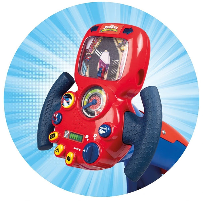 Racing seat Spidey Amazing friends Children's Steering wheel