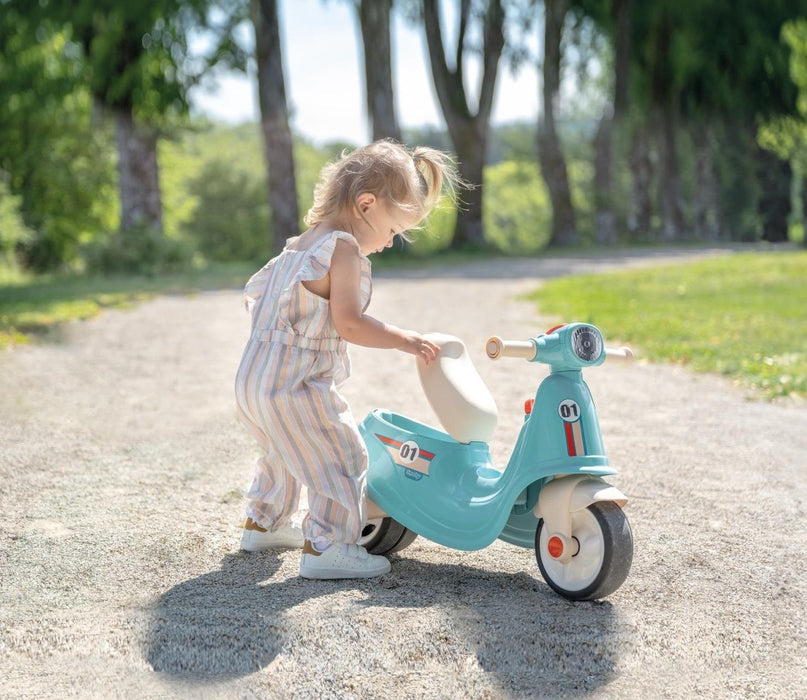 Tricycle Smoby Scooter Blue Motorbike