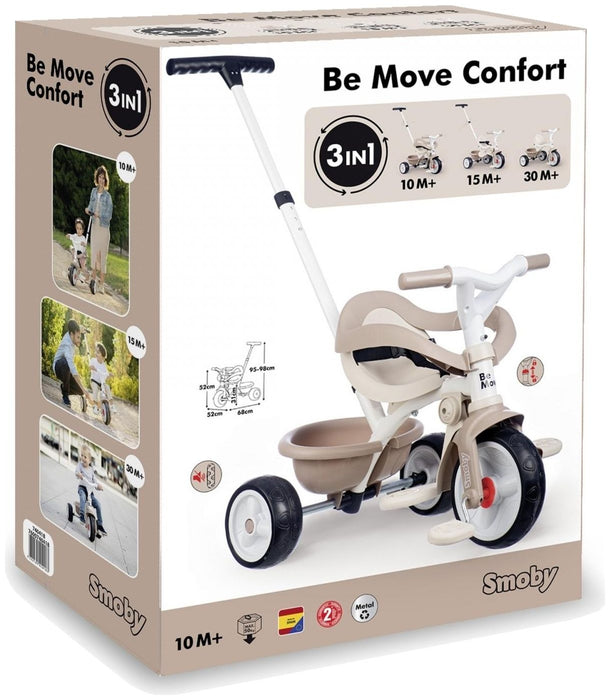 Tricycle Smoby Be Move Confort Beige