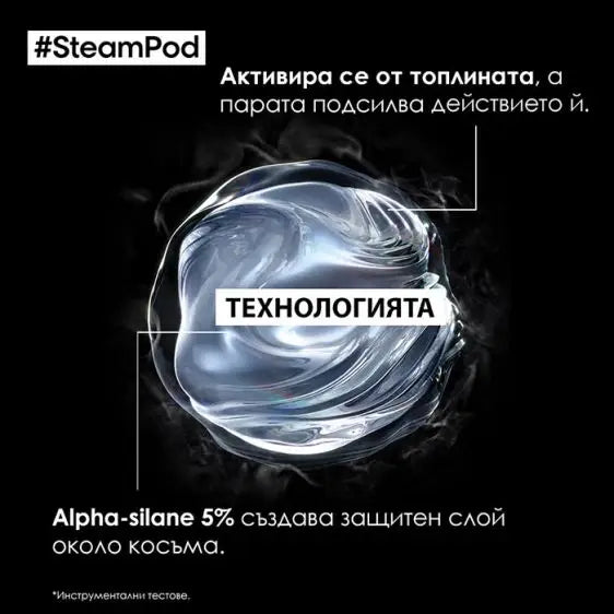Smoothing hair serum L’Oréal Professionnel SteamPod 50 ml - Последни бройки<<<Едра бяла техника<<<TechnoMix