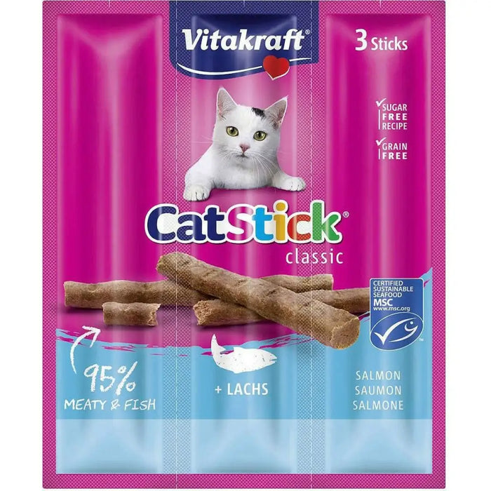Snack for Cats Vitakraft CatStick Classic Fish - Хранене на домашни любимци<<<Домашни Животни<<<Дом