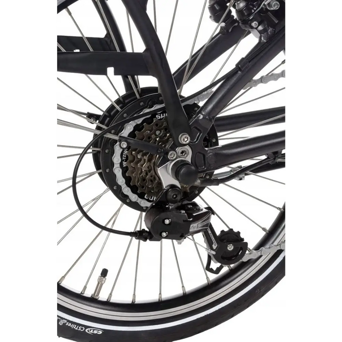 Snapp City-E Graphite folding electric bicycle - Electric bikesSIR-ROE<<<Bicycles and accessoriesSIR<<<ActionPL